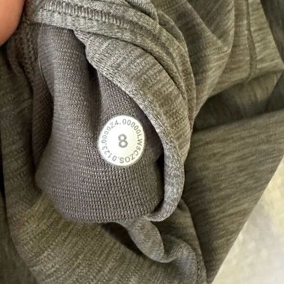 NWOT Lululemon Align High-Rise Pant 25" - Heathered Grey Sage SZ 8 - Picture 7 of 7